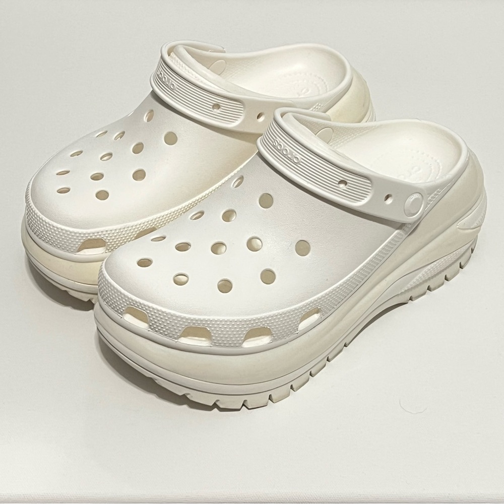 White Crocs